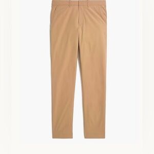 J Crew Men's Thompson Flex Chino Tech Pants Tapered Fit Khaki Size 33x32 AD934